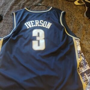 Georgetown hoyas Allen Iverson jersey